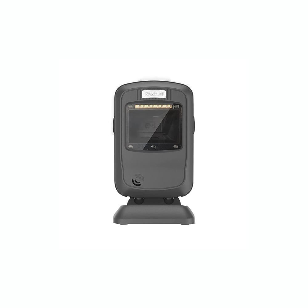Newland NLS-FR4080-20 – Fixed Mount Barcode Scanner, 1280×800 CMOS, White LED, IP52, 1.2m Drop Resistance, USB & RS-232 - Front View